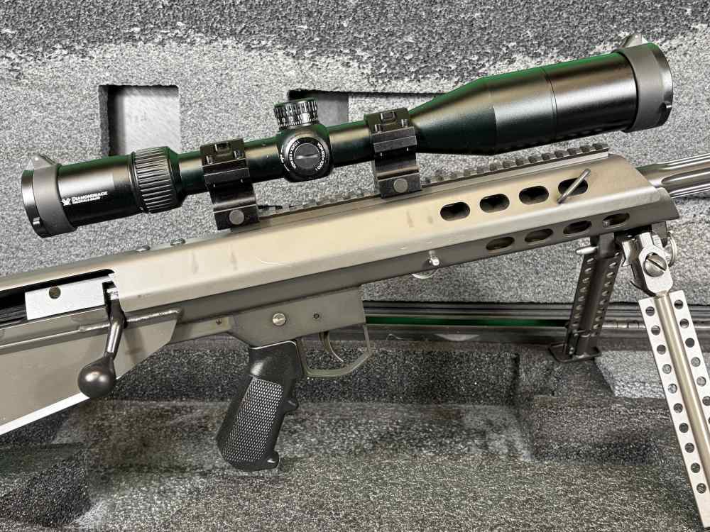 NEW TO YOU! BARRETT M95 .50BMG WITH VORTEX DIAMONDBACK MOUNTED SCOPE -img-5