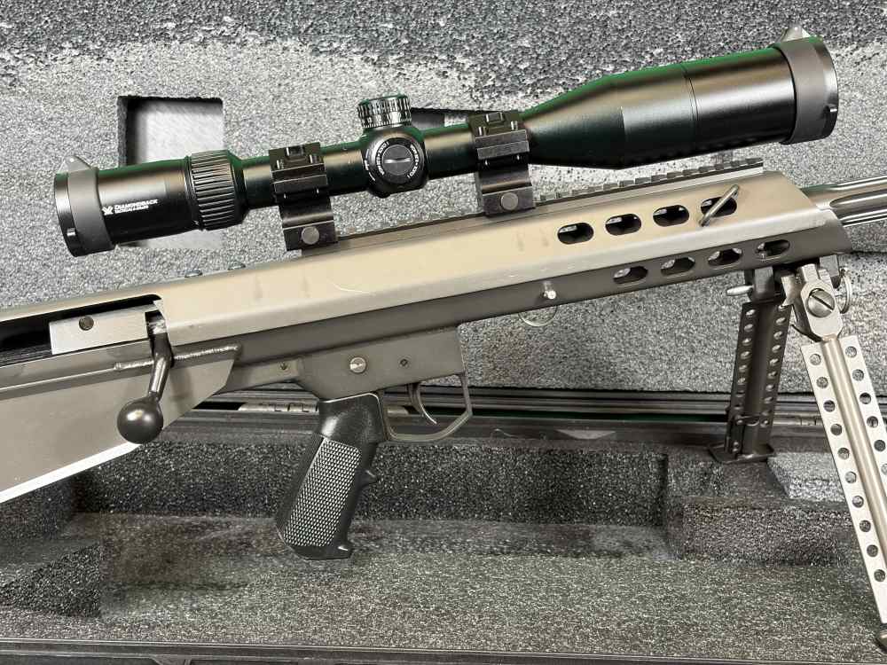 NEW TO YOU! BARRETT M95 .50BMG WITH VORTEX DIAMONDBACK MOUNTED SCOPE -img-3