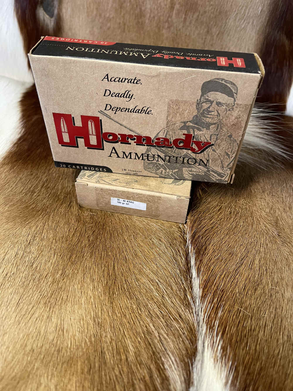 Hornady 30-40 Krag 180 gr SP 2 boxes-img-0