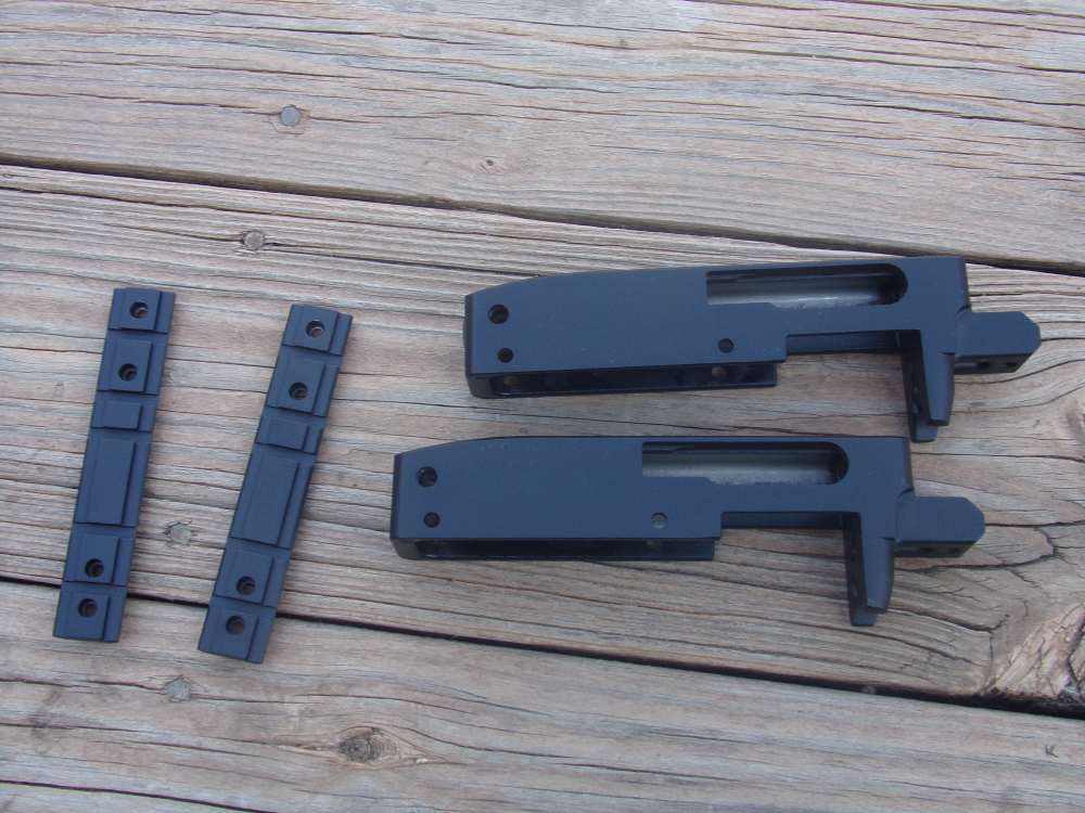 Ruger 10/22 receiver pair,  2 NEW factory stripped receivers 22LR W/ mounts-img-2