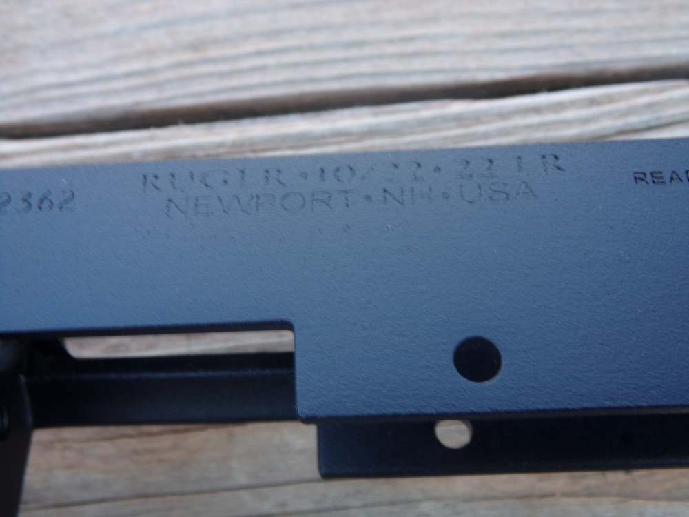 Ruger 10/22 receiver pair,  2 NEW factory stripped receivers 22LR W/ mounts-img-4