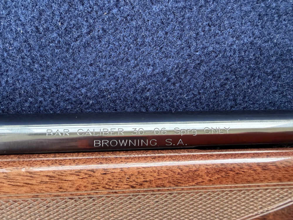 99+% Mint  Browning BAR Safari Mark II .30-06, Gloss Leupold Scope-img-5