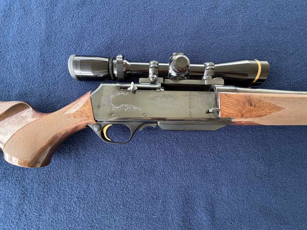 99+% Mint  Browning BAR Safari Mark II .30-06, Gloss Leupold Scope-img-1