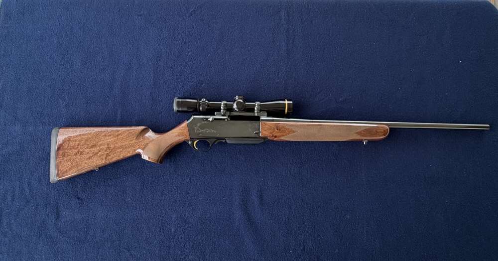 99+% Mint  Browning BAR Safari Mark II .30-06, Gloss Leupold Scope-img-0