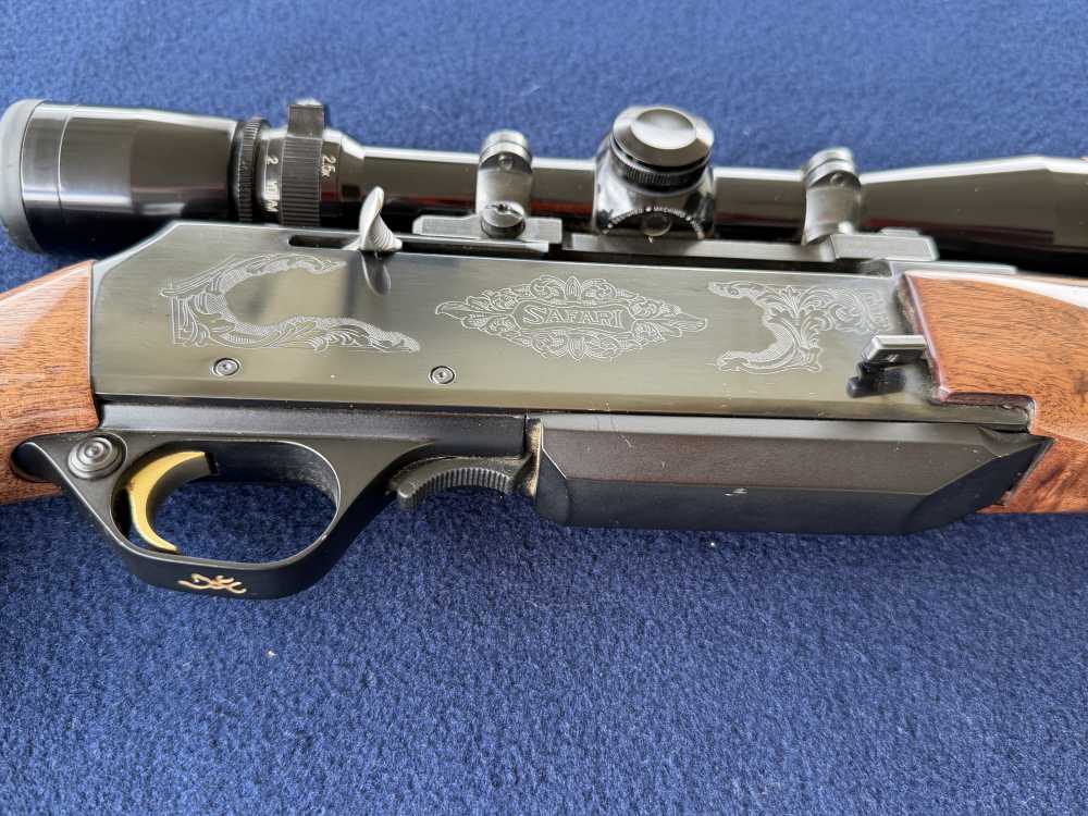 99+% Mint  Browning BAR Safari Mark II .30-06, Gloss Leupold Scope-img-6
