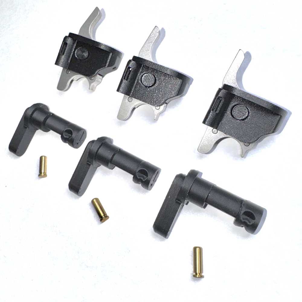 3-Pack Kabuto 3-Position AR15 Drop-in FRT Forced Reset Trigger-img-2