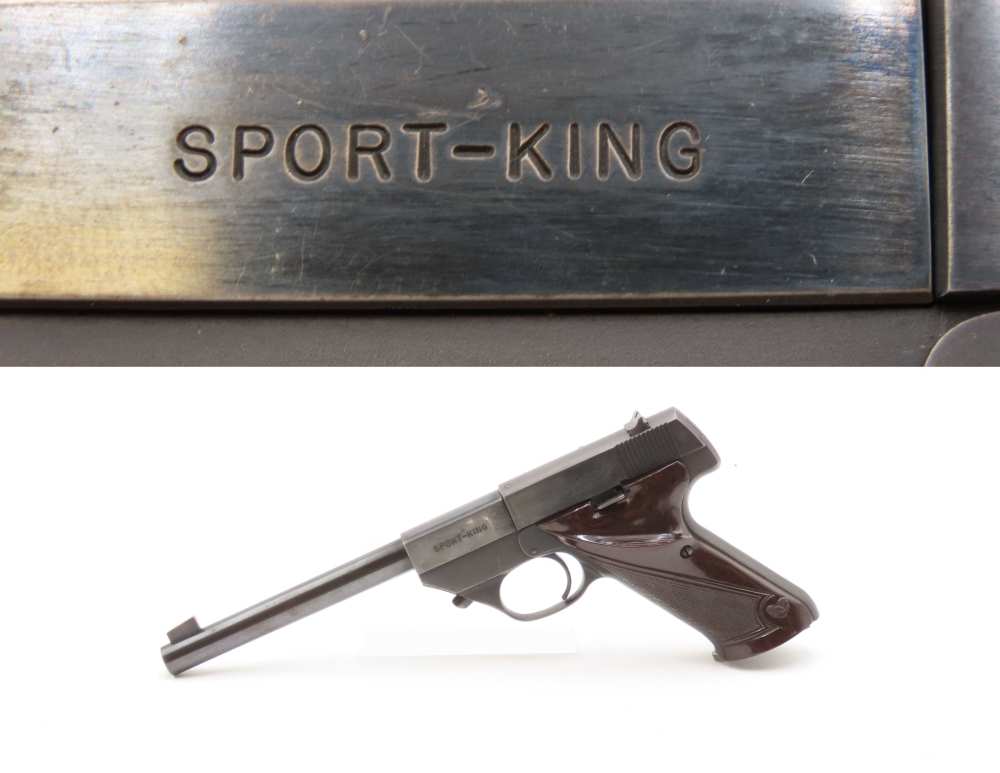 1957 mfr. HIGH STANDARD “Sport King” Target Pistol C&R .22 LR RF SK-100    -img-0