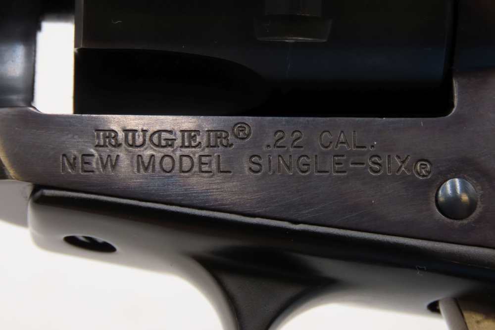 RUGER New Model SINGLE SIX .22 LRRF Single Action CONVERTIBLE Revolver C&R -img-6