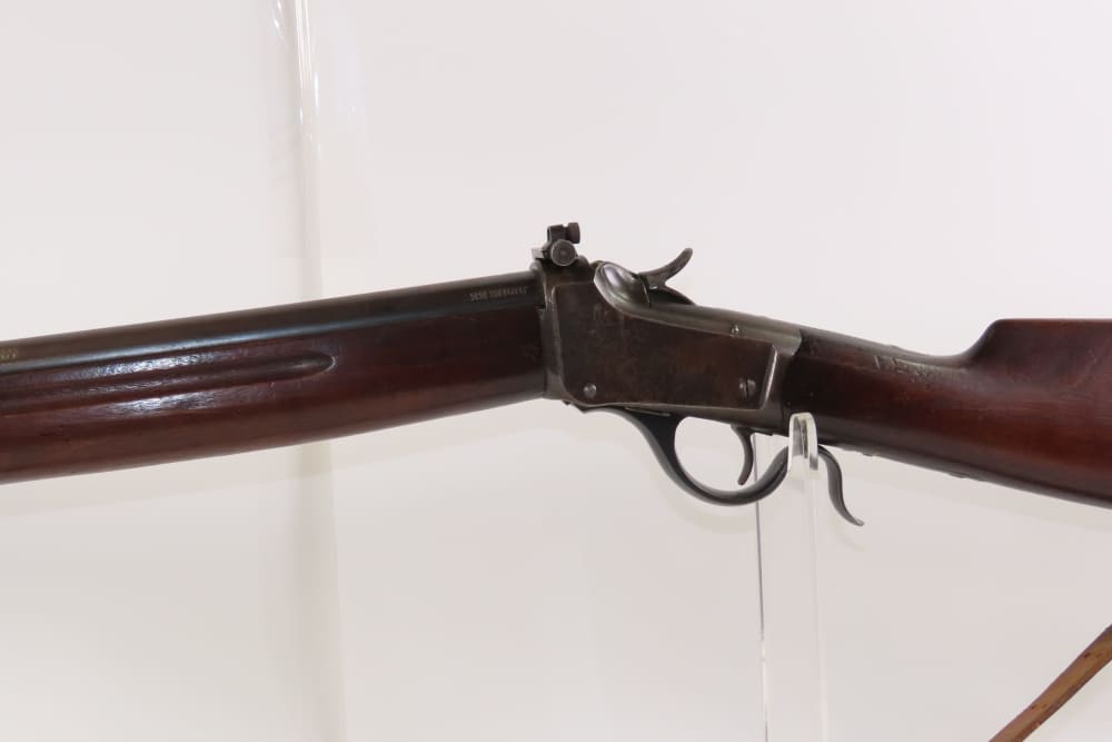 FLAMING BOMB Marked U.S. WINCHESTER M1885 .22 Short WINDER Musket C&R-img-22