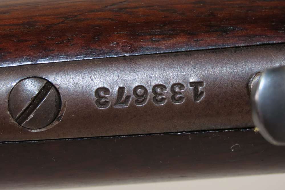 FLAMING BOMB Marked U.S. WINCHESTER M1885 .22 Short WINDER Musket C&R-img-6