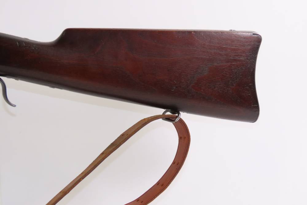 FLAMING BOMB Marked U.S. WINCHESTER M1885 .22 Short WINDER Musket C&R-img-21