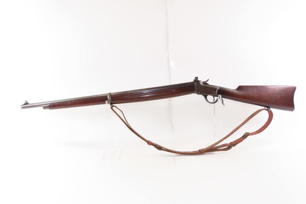 FLAMING BOMB Marked U.S. WINCHESTER M1885 .22 Short WINDER Musket C&R-img-20