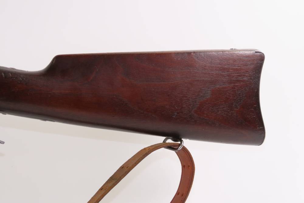 FLAMING BOMB Marked U.S. WINCHESTER M1885 .22 Short WINDER Musket C&R-img-17