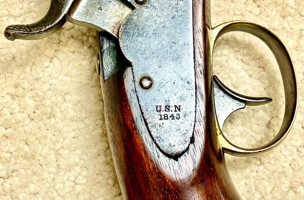 U.S.NAVY Model 1842 .54 PISTOL AMES !843/1843 Very Good-img-5