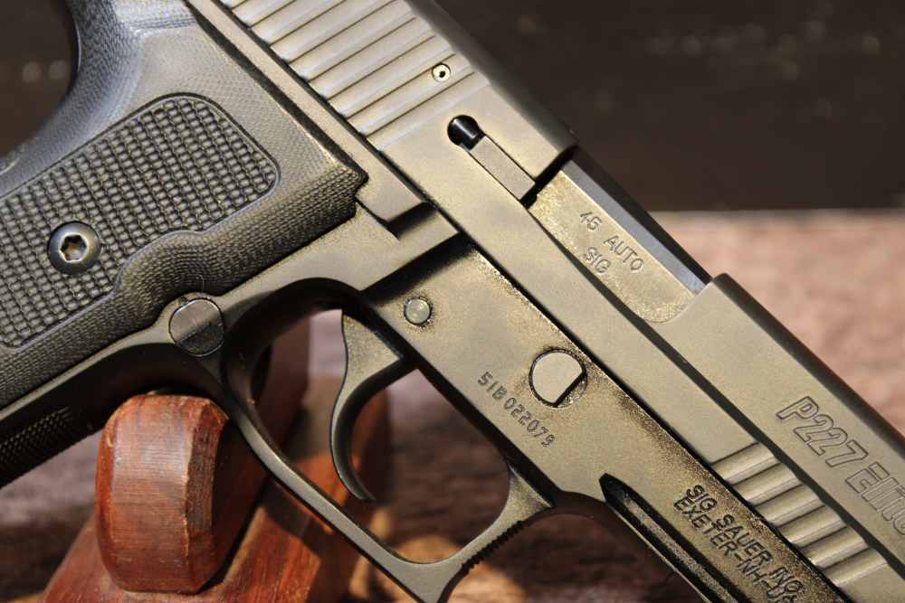 Sig Sauer P227 Tac Ops .45 acp 4" bbl w/ Box Five Magazines-img-5