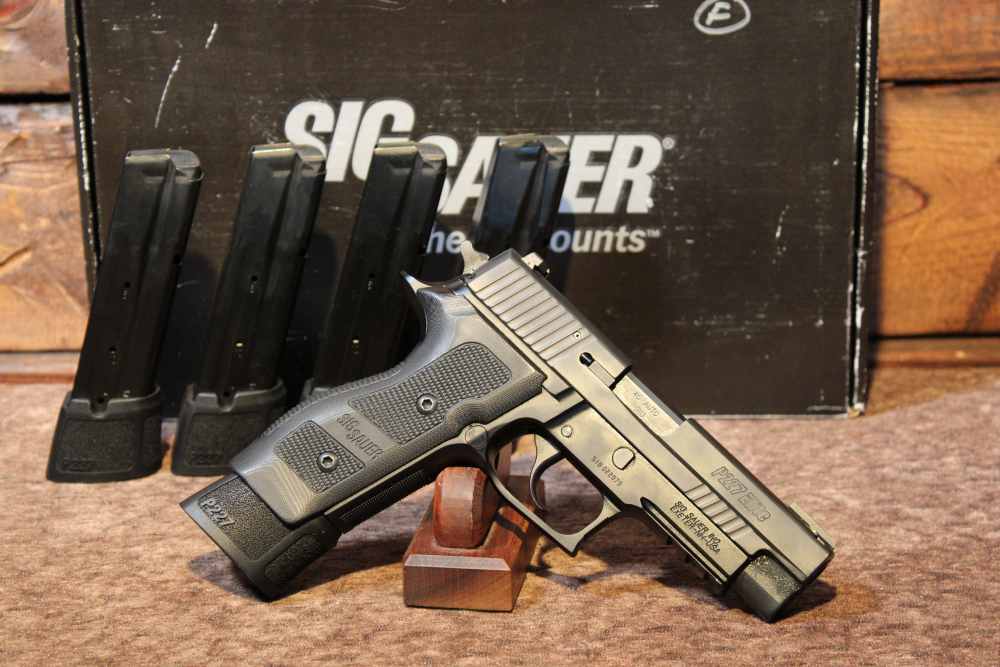 Sig Sauer P227 Tac Ops .45 acp 4" bbl w/ Box Five Magazines-img-0