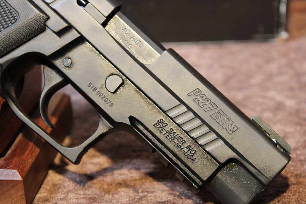 Sig Sauer P227 Tac Ops .45 acp 4" bbl w/ Box Five Magazines-img-6