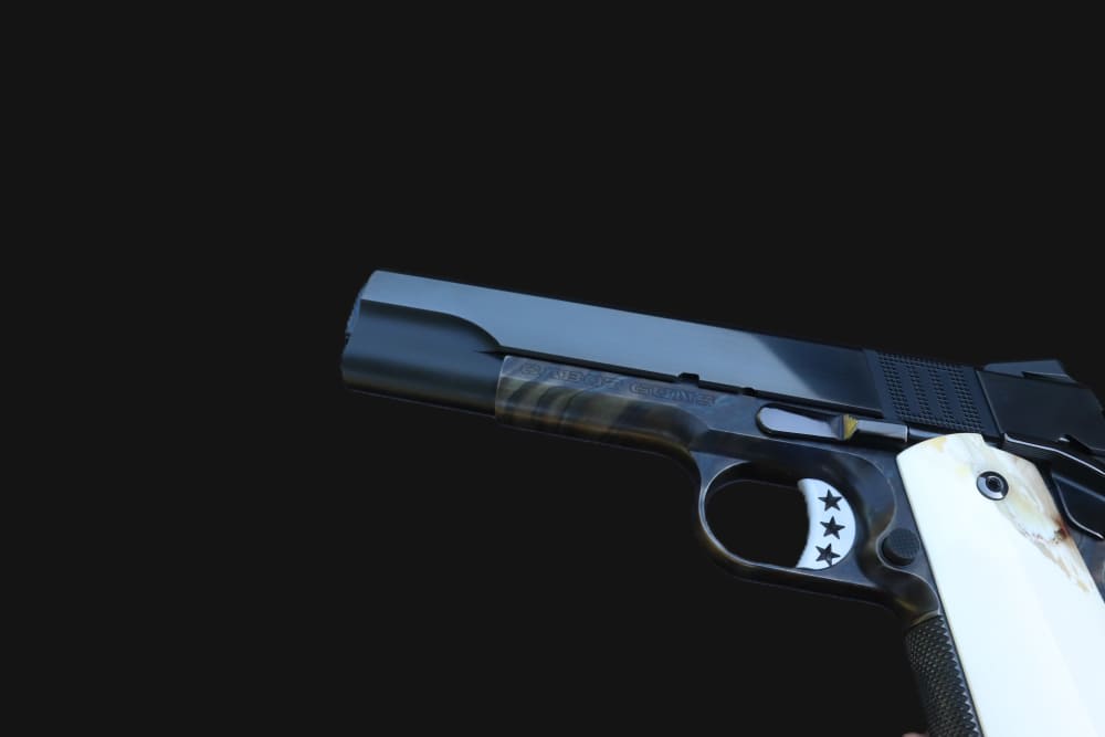 Cabot Guns S100 Black Ice/Case Hardened .45 ACP - As New - 2018-img-11
