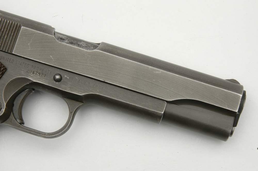 WW2 U.S. Army Remington Rand 1911A1 .45 acp. 1945 mfg. Nice! 1911 NO RES.-img-2