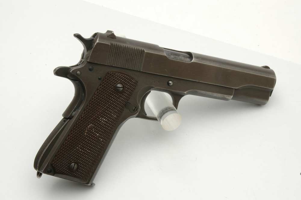 WW2 U.S. Army Remington Rand 1911A1 .45 acp. 1945 mfg. Nice! 1911 NO RES.-img-17