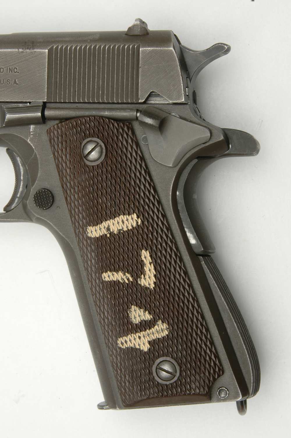 WW2 U.S. Army Remington Rand 1911A1 .45 acp. 1945 mfg. Nice! 1911 NO RES.-img-5