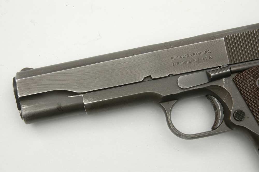WW2 U.S. Army Remington Rand 1911A1 .45 acp. 1945 mfg. Nice! 1911 NO RES.-img-7