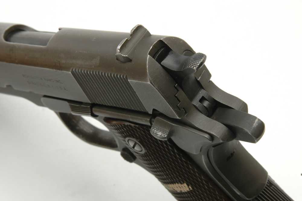 WW2 U.S. Army Remington Rand 1911A1 .45 acp. 1945 mfg. Nice! 1911 NO RES.-img-14