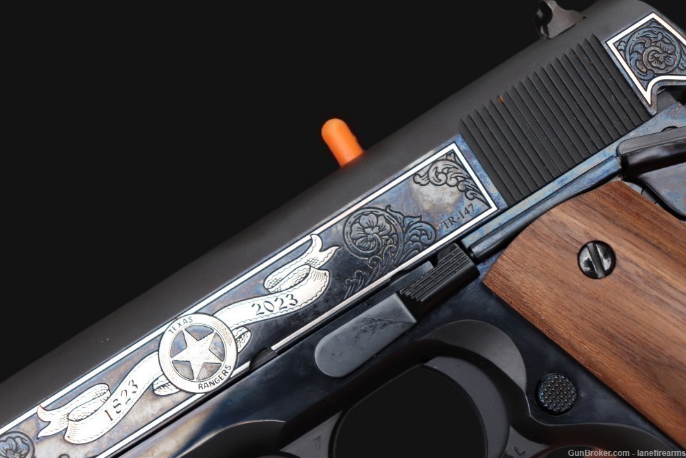 Texas Rangers Issued Winchester & Colt Bicentennial 3-Gun w/Badge & Autos-img-52