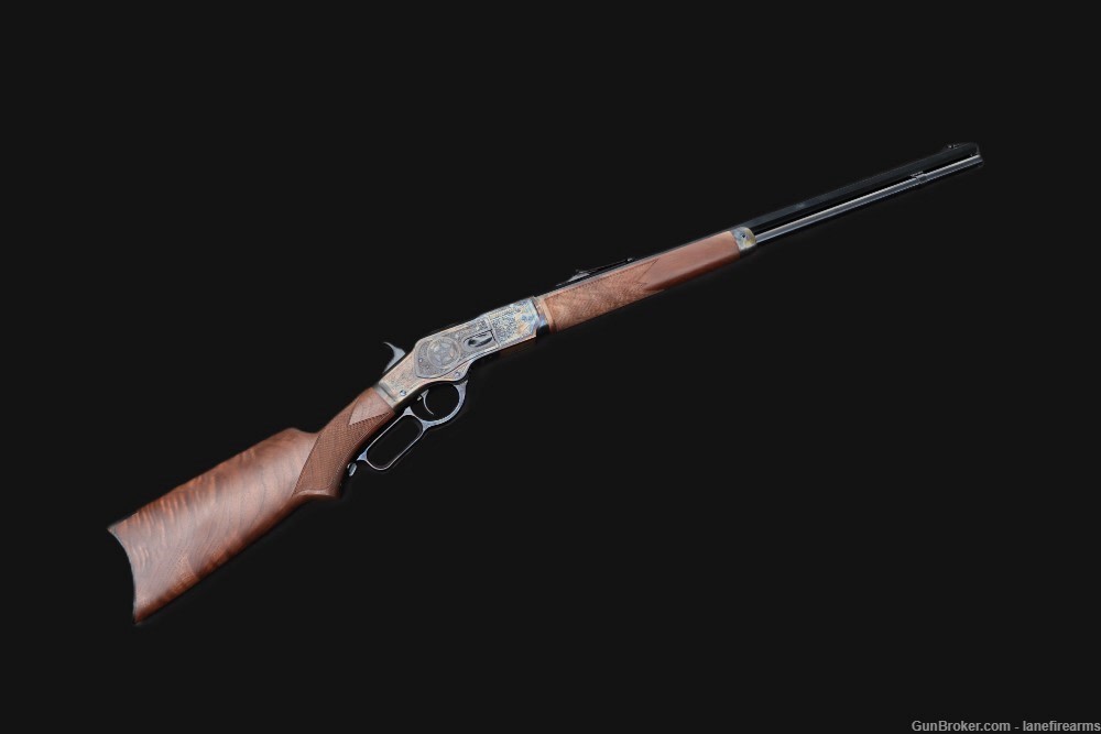Texas Rangers Issued Winchester & Colt Bicentennial 3-Gun w/Badge & Autos-img-0