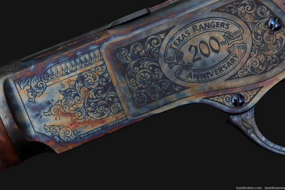 Texas Rangers Issued Winchester & Colt Bicentennial 3-Gun w/Badge & Autos-img-19