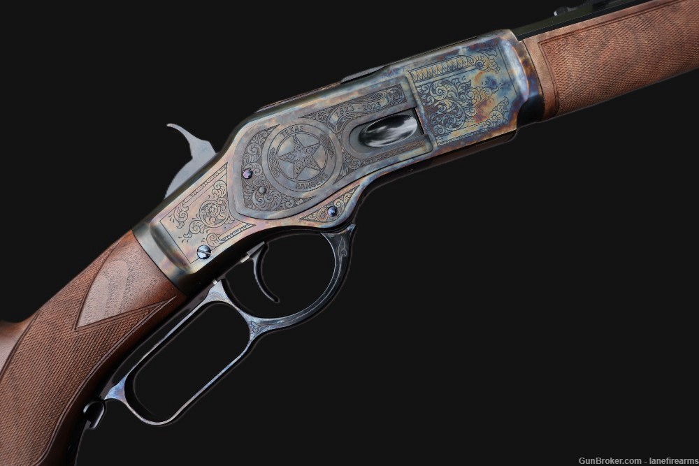 Texas Rangers Issued Winchester & Colt Bicentennial 3-Gun w/Badge & Autos-img-4