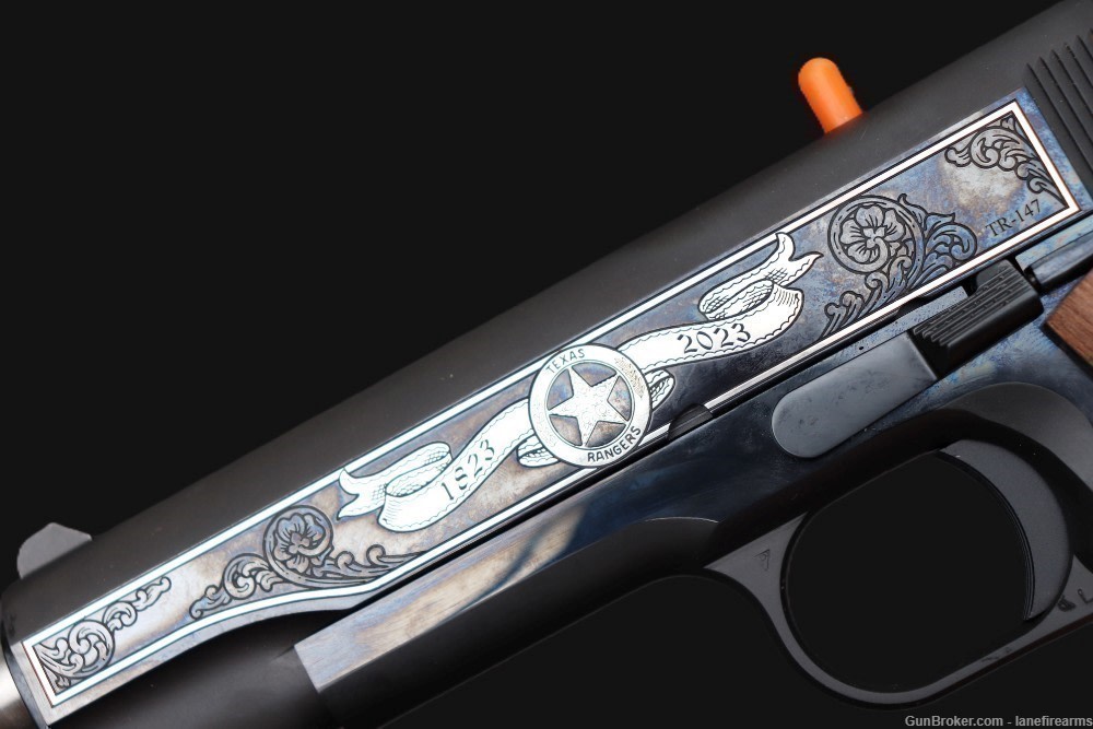 Texas Rangers Issued Winchester & Colt Bicentennial 3-Gun w/Badge & Autos-img-51