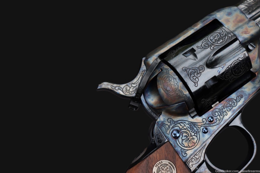 Texas Rangers Issued Winchester & Colt Bicentennial 3-Gun w/Badge & Autos-img-40