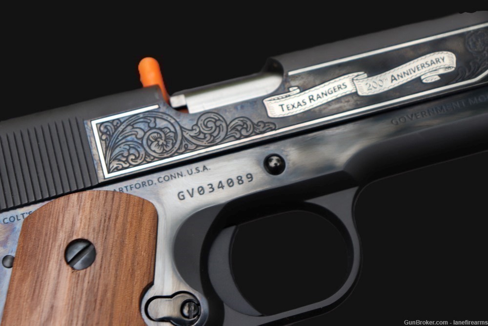 Texas Rangers Issued Winchester & Colt Bicentennial 3-Gun w/Badge & Autos-img-48