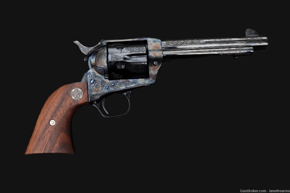Texas Rangers Issued Winchester & Colt Bicentennial 3-Gun w/Badge & Autos-img-26