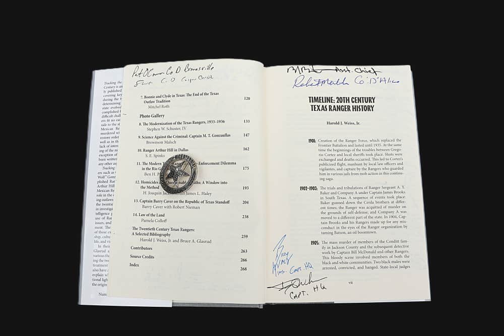 Texas Rangers Issued Winchester & Colt Bicentennial 3-Gun w/Badge & Autos-img-69
