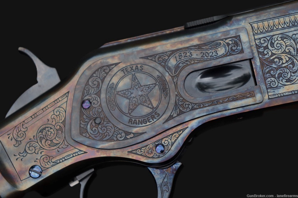 Texas Rangers Issued Winchester & Colt Bicentennial 3-Gun w/Badge & Autos-img-11