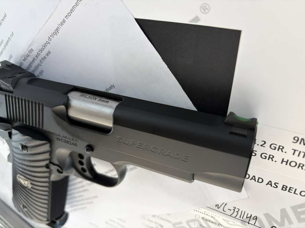 WILSON COMBAT, Tactical Supergrade  Professional,  9mm with 6 MAGS. -img-8