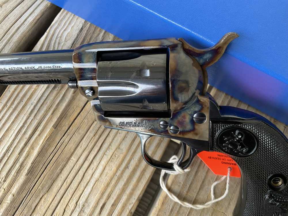 Colt Single Action Army SAA, Custom Shop Order, .45ACP, 3 Consecutive s/n’s-img-8