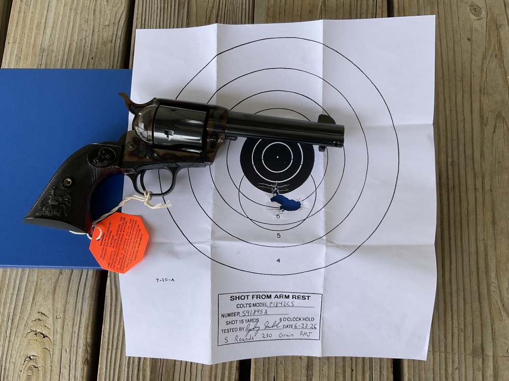 Colt Single Action Army SAA, Custom Shop Order, .45ACP, 3 Consecutive s/n’s-img-1