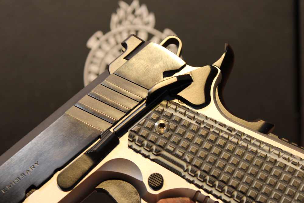 Springfield 1911 Emissary 9mm Luger 4" bbl Steel Frame Square Trigger Guard-img-8