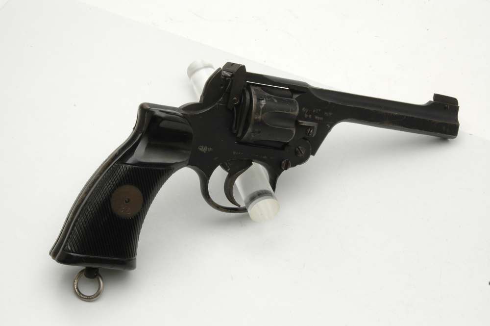 WW2 British Enfield No. 2 MK I .38/200 (.38 S&W) 1945 mfg. Late War RSAF NR-img-16