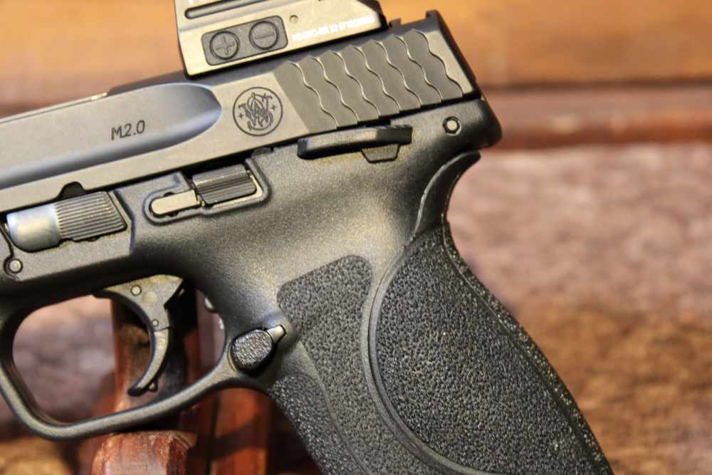 Smith and Wesson M&P 9 2.0 9mm Luger bbl Holosun Green Dot Removed Sights-img-10