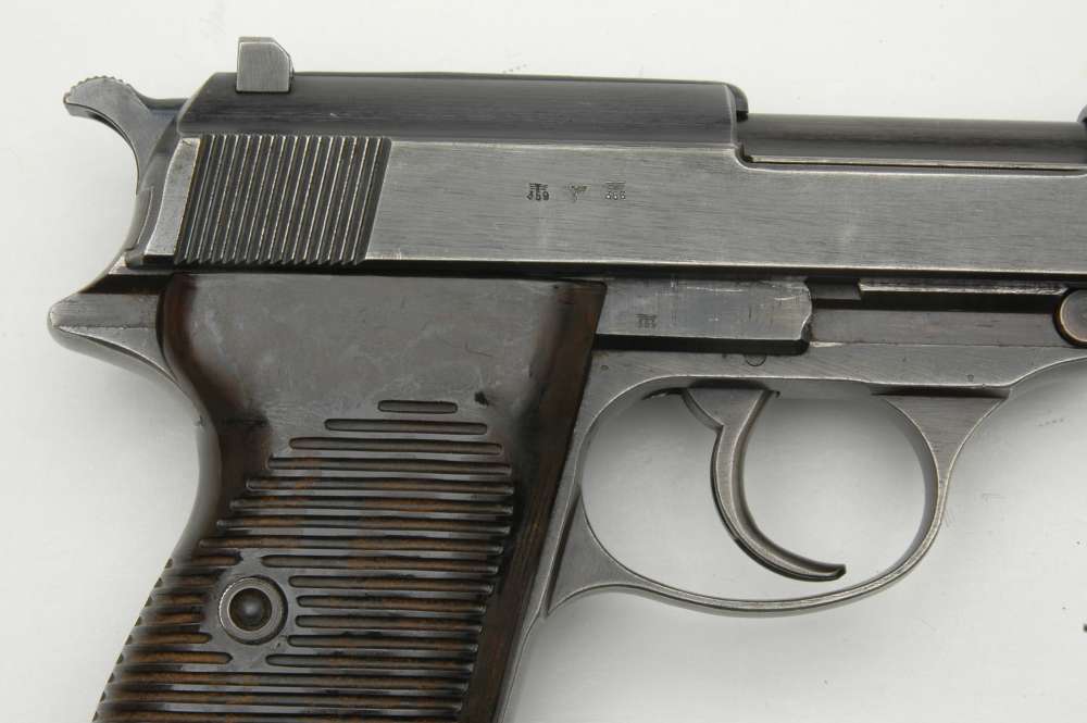 WW2 Walther P38 9mm "ac 42" German Waffenamt 1942 mfg. P-38 Matching NO RES-img-3