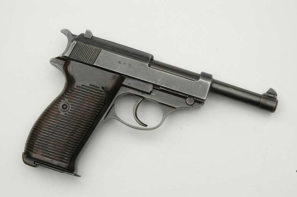 WW2 Walther P38 9mm "ac 42" German Waffenamt 1942 mfg. P-38 Matching NO RES-img-1