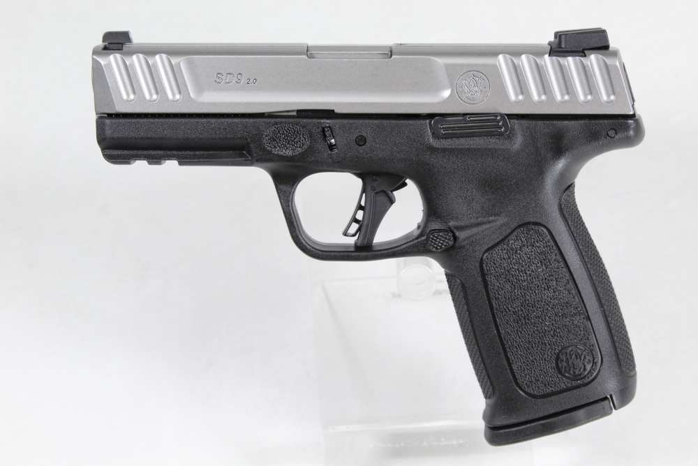 Smith and Wesson S&W SD9 2.0 Compact Semi Auto Pistol Two Tone w/ Orig Box-img-2