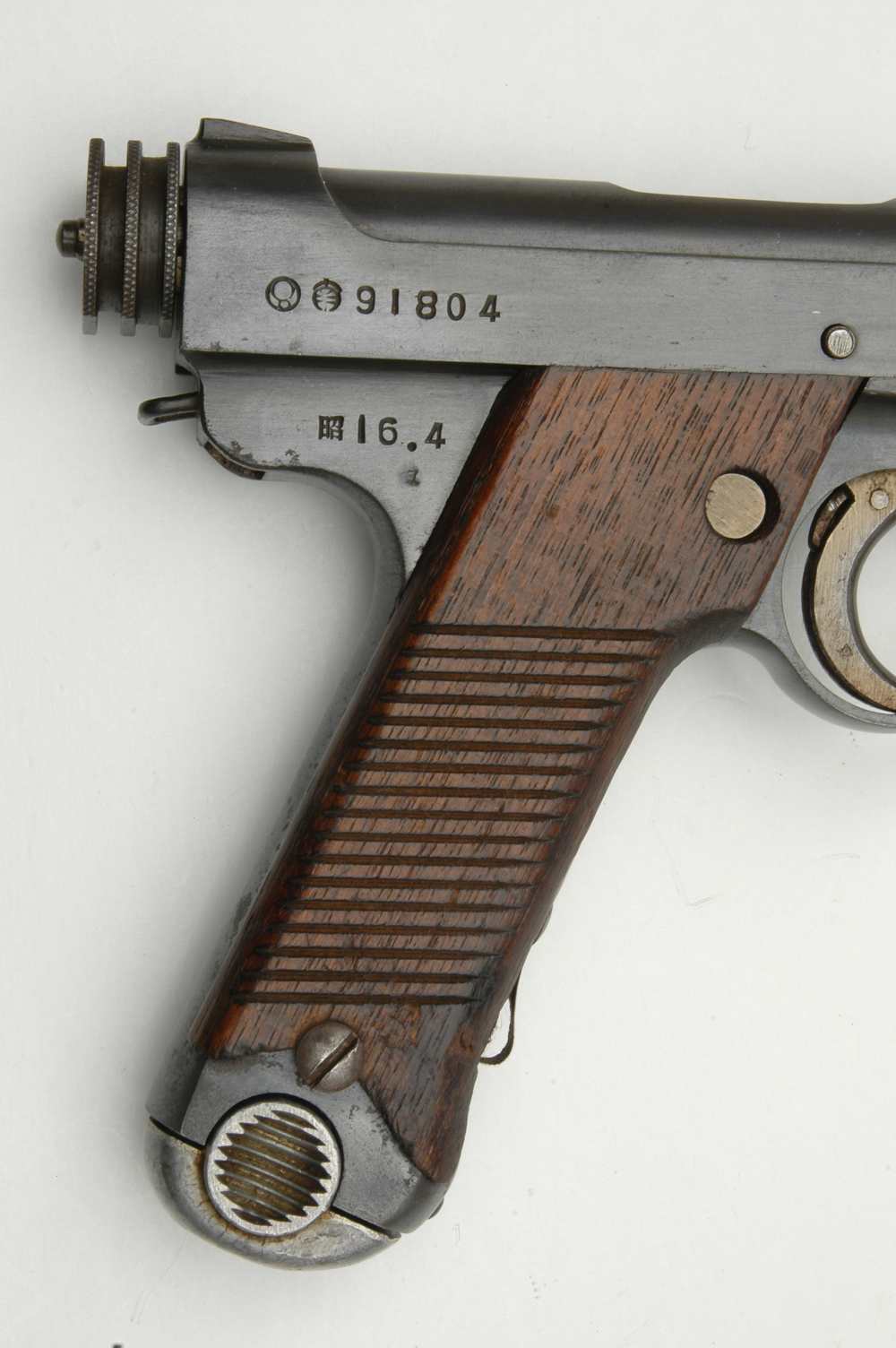 WW2 Imperial Japanese Nambu Type 14 8mm 1941 mfg. Nagoya Arsenal NO RES. -img-4