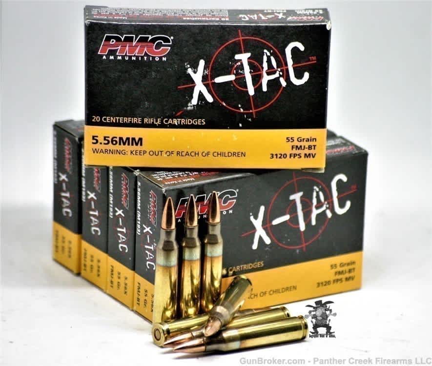 PMC X-TAC 5.56 55gr 556X FMJ M193 1000 Rnd XM193 federal lake city-img-2