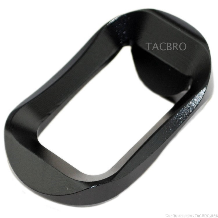 TACBRO Black (Gen 1/2/3/4) Aluminum Mag Well For Glock 17/22/24/31/34/35/37-img-2