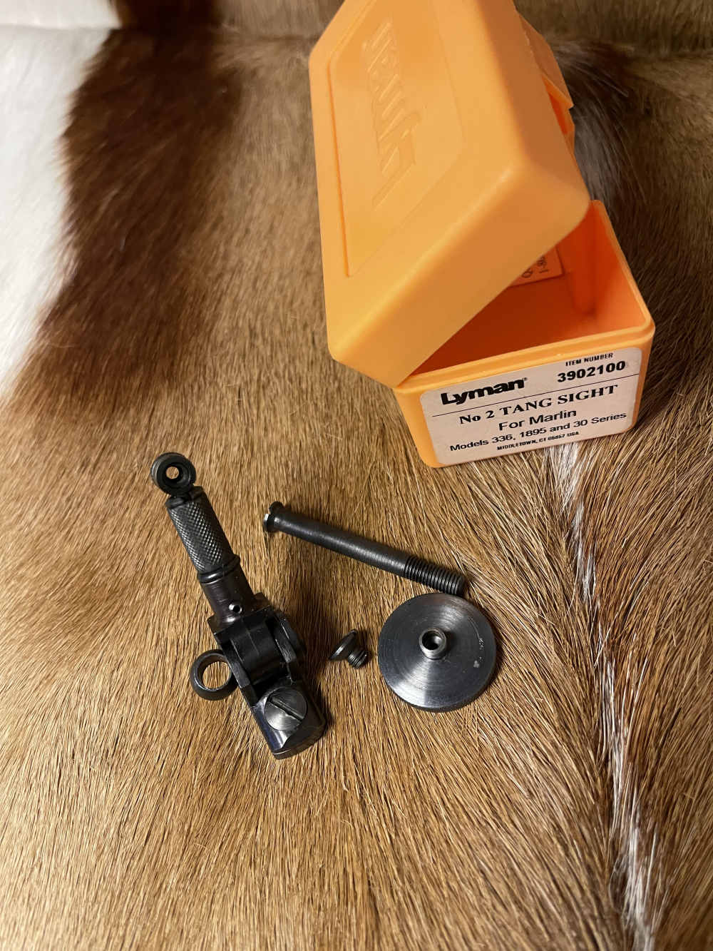 Lyman No 2 Tang Sight for Marlin 336, 1895, and 30 series -img-1